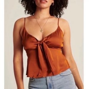 Abercrombie and Fitch Burnt Orange Top